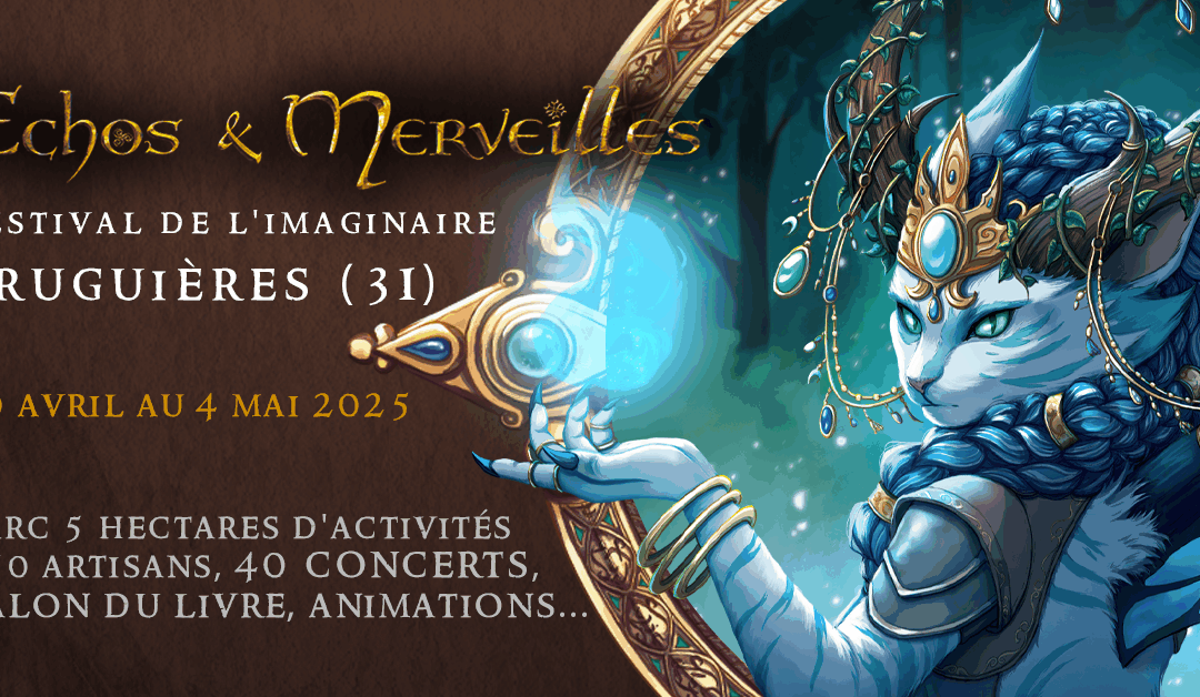 Stand reliure à Échos et Merveilles 1er-4 mai 2025